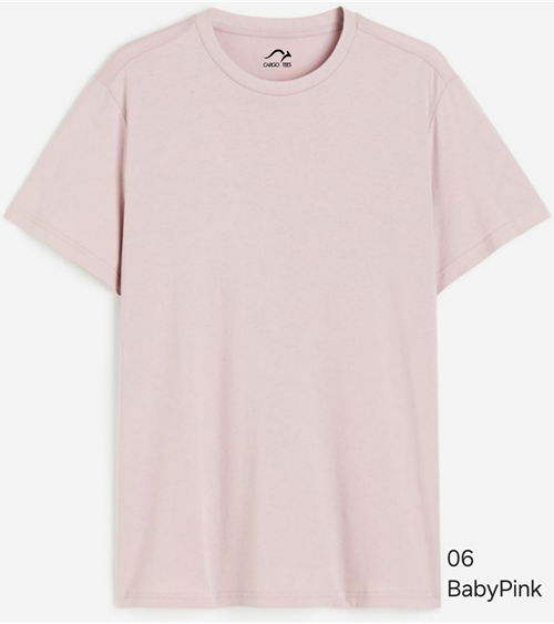 Cotton Round Crew Neck T Shirts